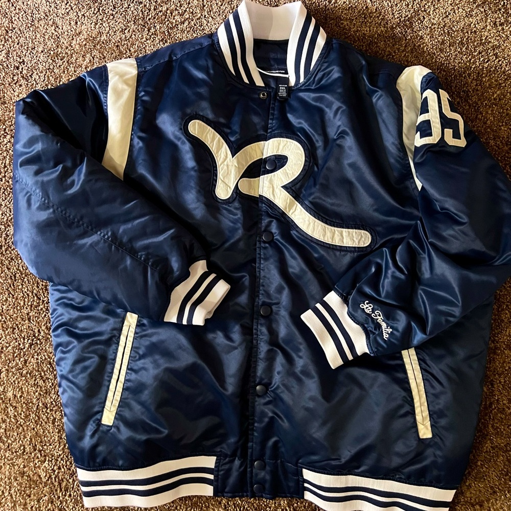 Mens vintage Rocawear bomber jacket size 2X